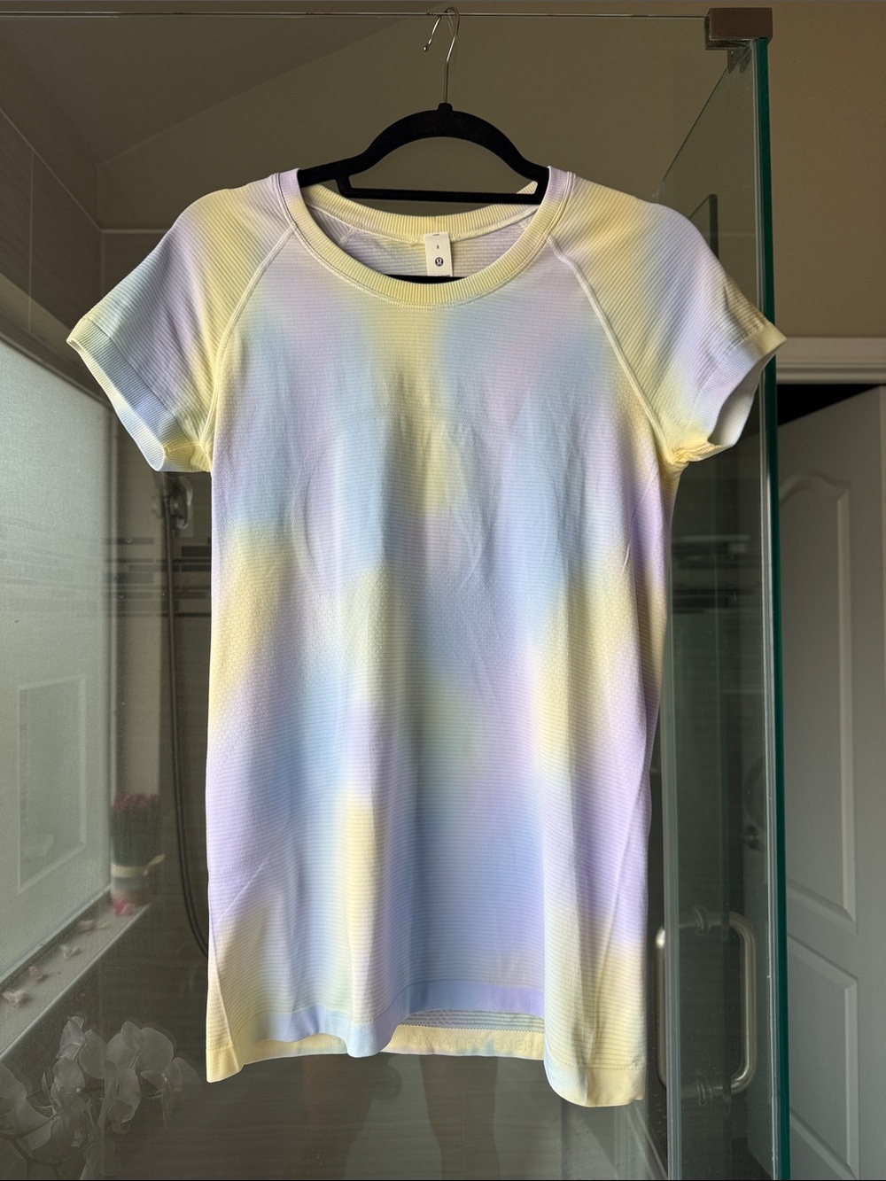 lululemon Swiftly in Psychedelic Wash Lavender Frost Multi